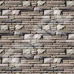 Maket Düz Küp Taş Desenli Karton Duvar